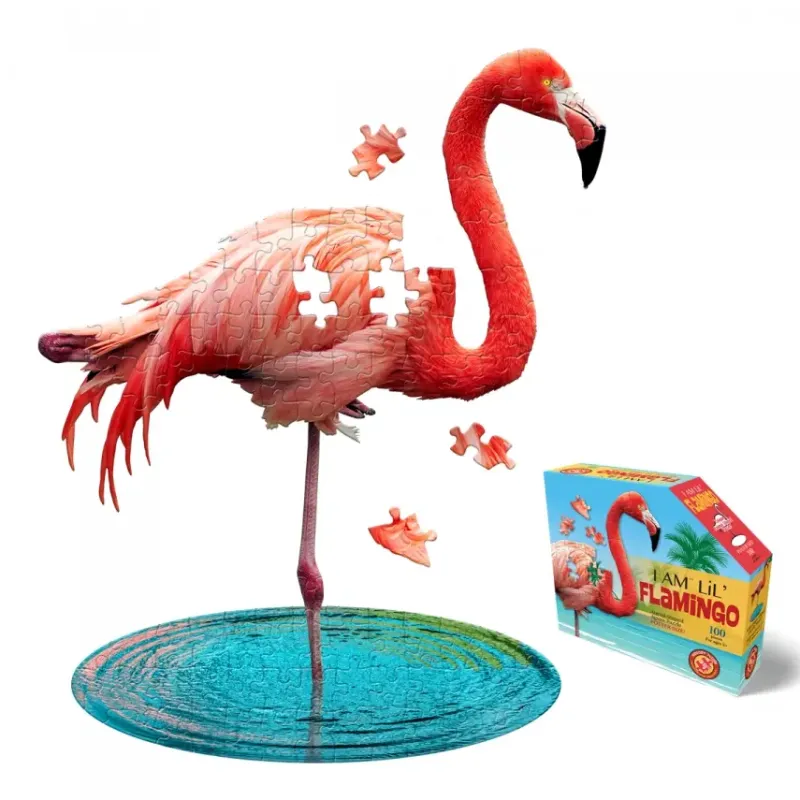 Madd Capp Puzzles : I am Lil' Flamingo (100)