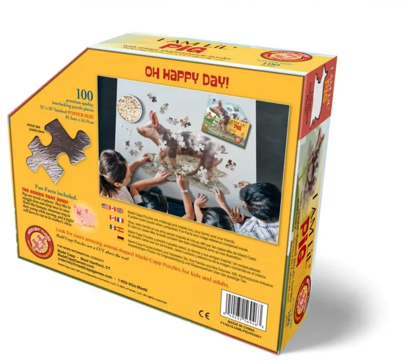 Madd Capp Puzzles : I am Lil' Pig (100)