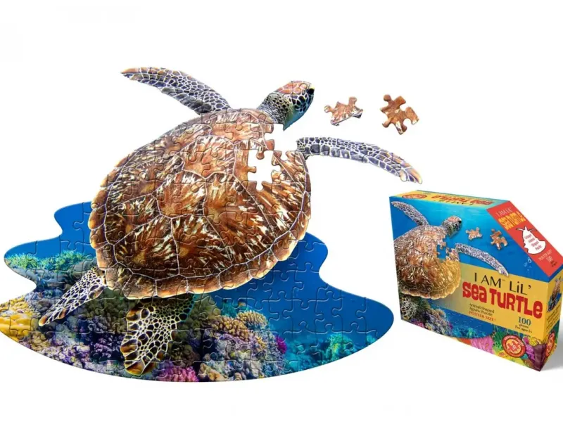 Madd Capp Puzzles : I am Lil' Sea Turtle (100)