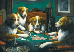 Magnolia : Dogs Playing Poker (1000)