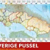 Norstedts : Sveriges Landskap - Sverige Karta med Landskap (260)