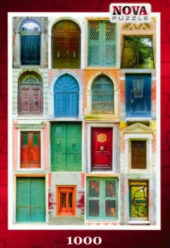 Nova Puzzle : Collage - Venetian Doors (1000)