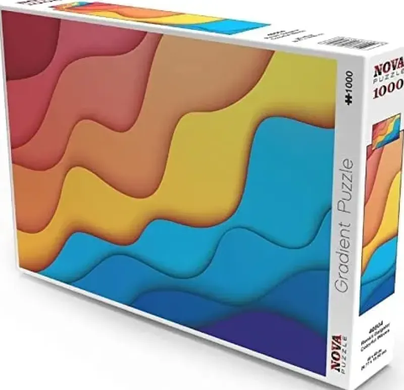 Nova Puzzle : Colorful Waves (1000)