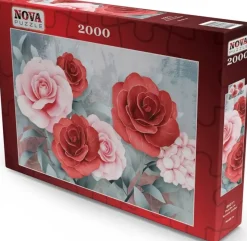 Nova Puzzle : Pink and Red Roses (2000)