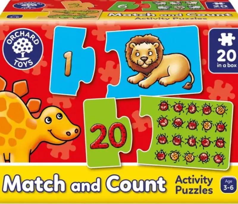 Övriga Orchard Toys: Match and Count Puzzle