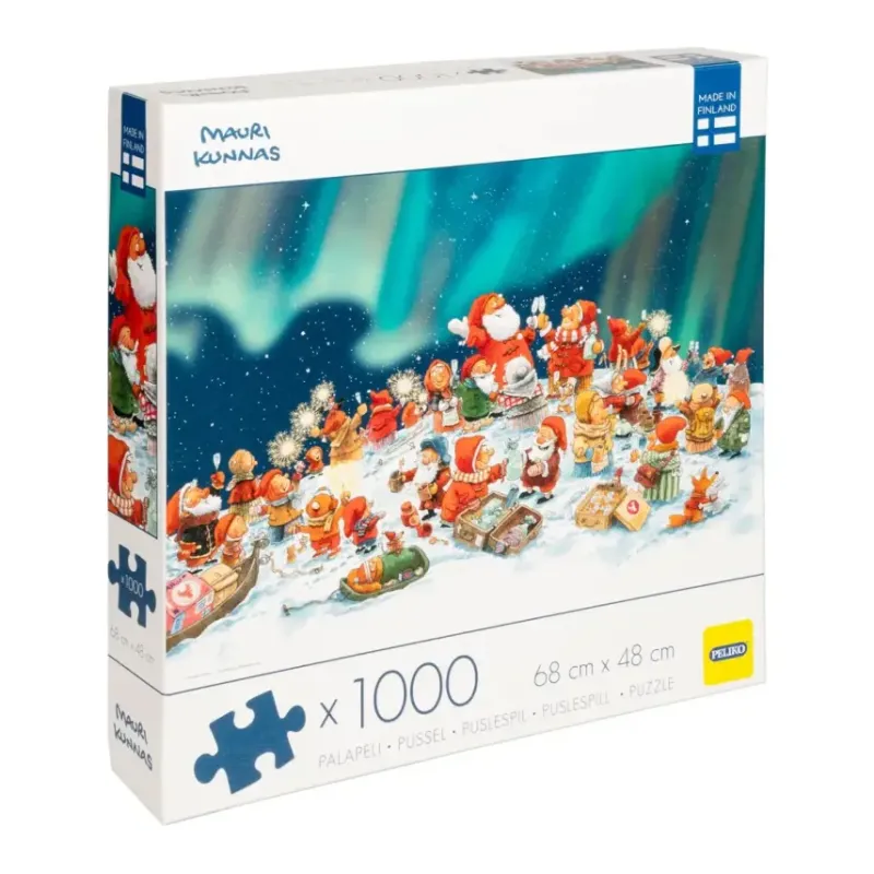 Peliko : Mauri Kunnas - Jultomtens Julledighet (1000)