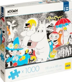 Peliko : Mumin - Moomin, Muminfamiljen i Sol och Storm (1000)