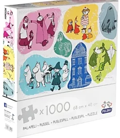 Peliko : Mumin - Moomin, Sketcher i Färg (1000)