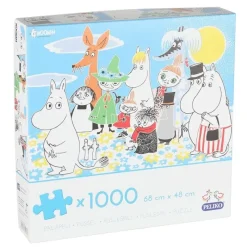 Peliko : Mumin - Moomin, Äventyr på Äng (1000)