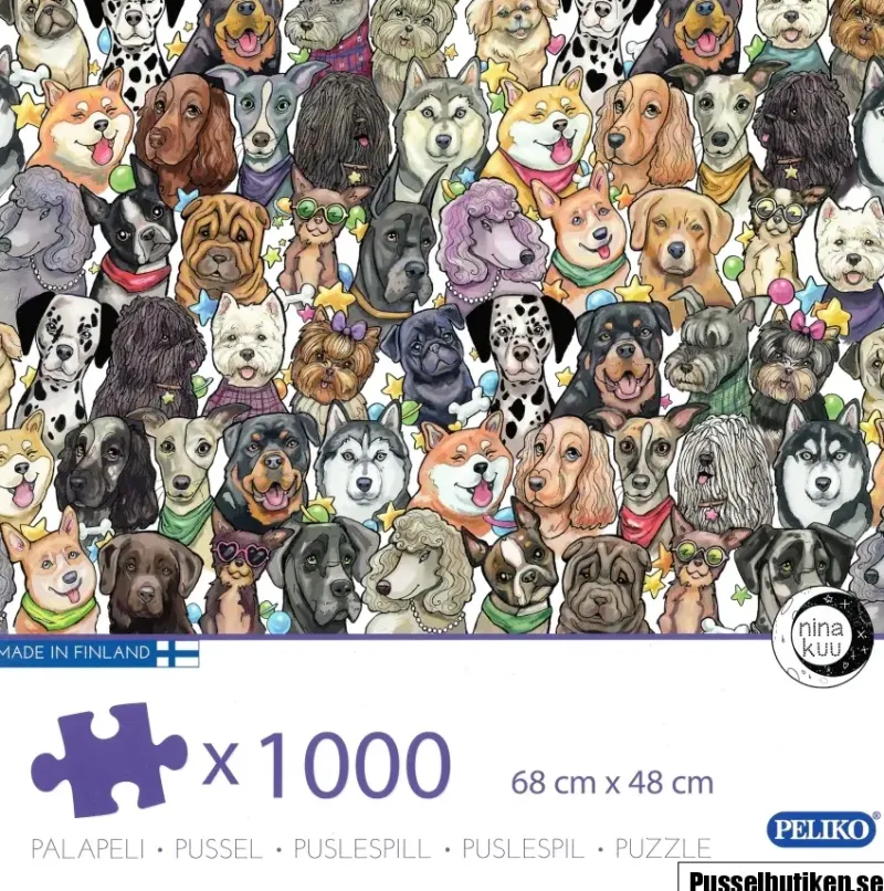 Peliko : Nina Kuu - Hundar (1000)