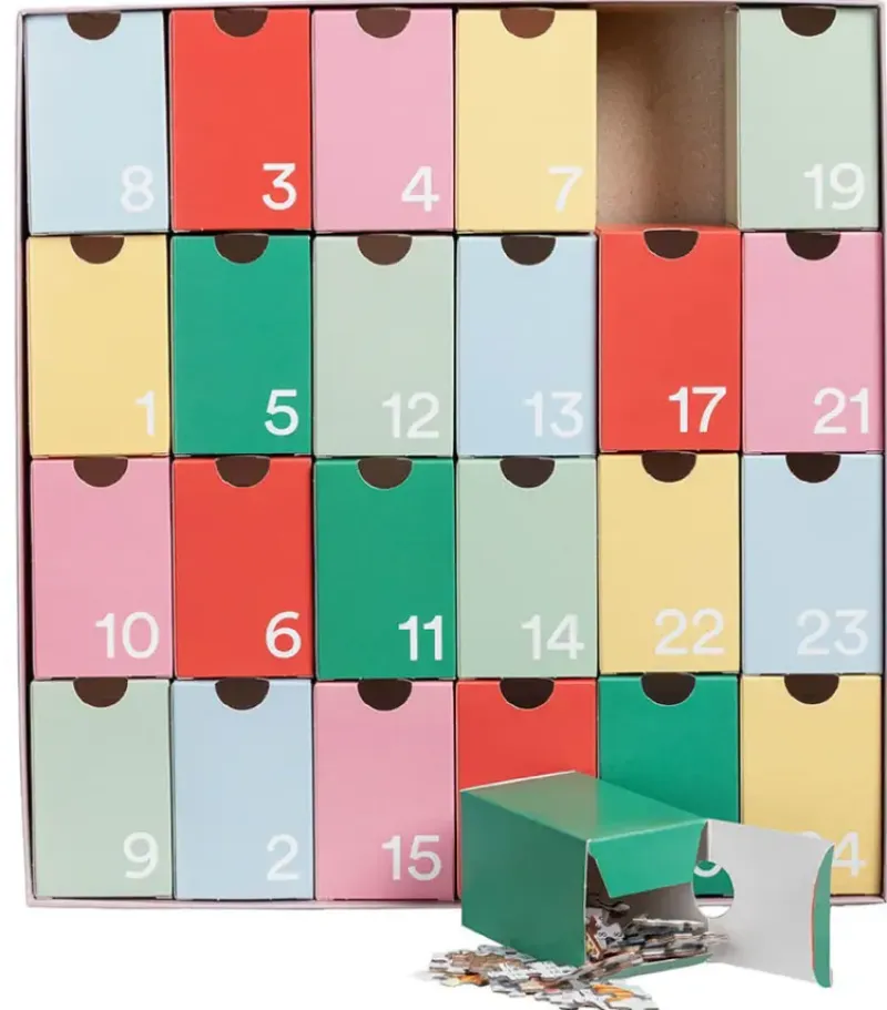 Peliko : Pusselkalender - Julmarknad (1008)