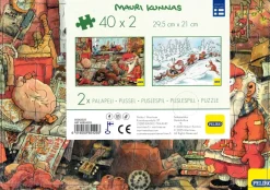 Peliko : Rampussel - Mauri Kunnas, Tomteskoj i Förrådet & Pulkabacken (2 x 40)