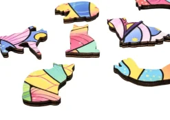 Philos : Artifact Wooden Puzzle - Cat (160)