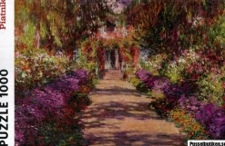 Piatnik : Claude Monet - A Pathway in Monet's Garden (1000)