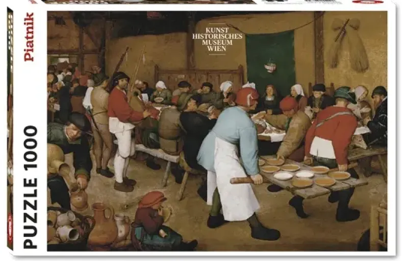 Piatnik : Pieter Bruegel the Elder - Peasant Wedding, ca 1568 (1000)
