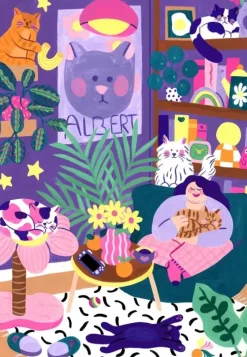 Pieces & Peace : Cat Lover (1000)
