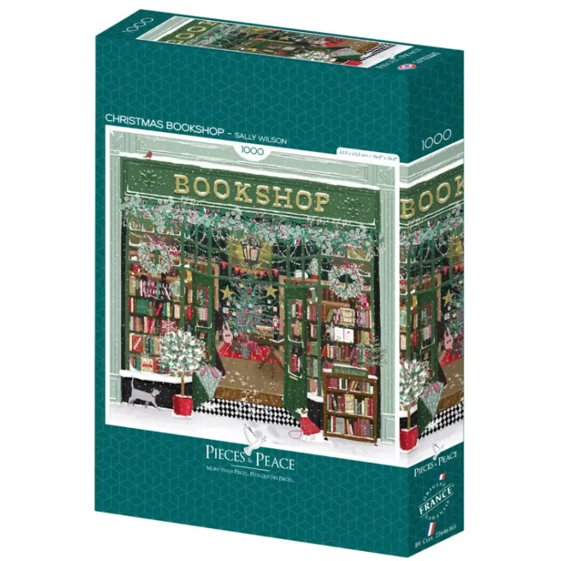Pieces & Peace : Christmas Bookshop (1000)