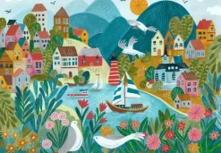 Pieces & Peace : Coastal Village (1000)