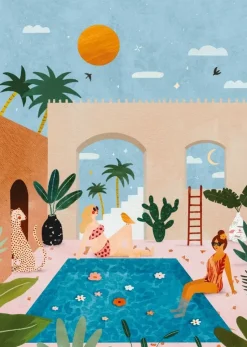 Pieces & Peace : Swimming Pool (1000)
