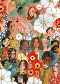 Pieces & Peace : Women Gardening (500)