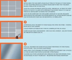 Grafika Puzzle Glue Sheets - Limark (8 st A4 för 1000 bitar) - Jig&Puz