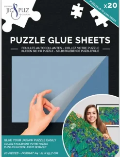 Grafika Puzzle Glue Sheets - Limark (20 st A4 för 3000 bitar) - Jig&Puz