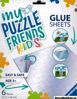 Ravensburger Puzzle Glue Sheets - My Puzzle Friends Kids, Limark (6 st) -