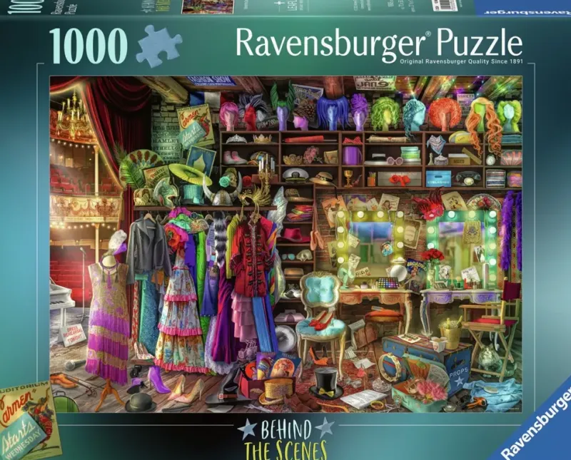 Ravensburger : Aimee Stewart - Behind the Scenes (1000)