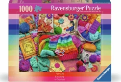 Ravensburger : Aimee Stewart - Vintage Knitting & Crochet (1000)