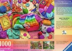 Ravensburger : Aimee Stewart - Vintage Knitting & Crochet (1000)
