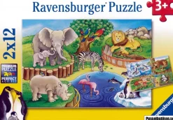 Ravensburger : Animals in the Zoo (2 x 12)