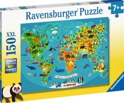 Ravensburger : Animal World Map (150)