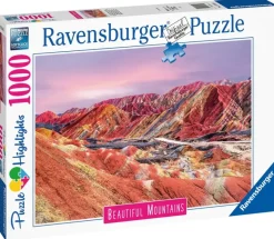 Ravensburger : Beautiful Mountains - Rainbow Mountains, China (1000)