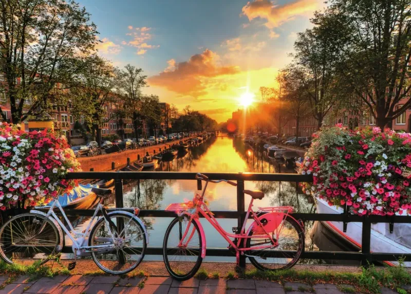 Ravensburger : Bicycles in Amsterdam (1000)