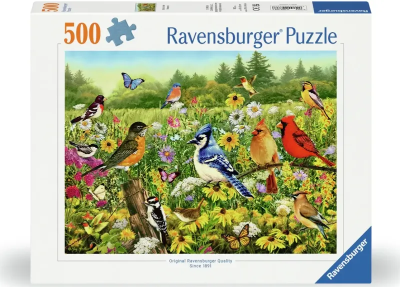 Ravensburger : Birds in the Meadow (500)