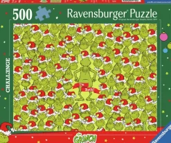 Ravensburger : Challenge - The Grinch, Merry Christmas Challenge (500)