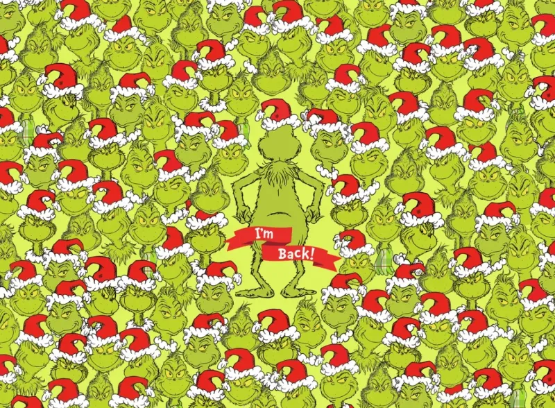 Ravensburger : Challenge - The Grinch, Merry Christmas Challenge (500)