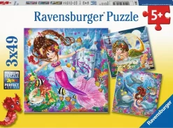 Ravensburger : Charming Mermaids (3 x 49)