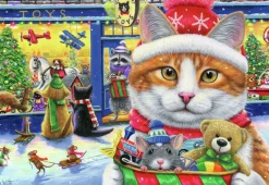 Ravensburger : Christmas Kitties (2 x 24)