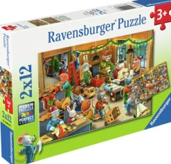 Ravensburger : Christmas Toy Factory (2 x 12)