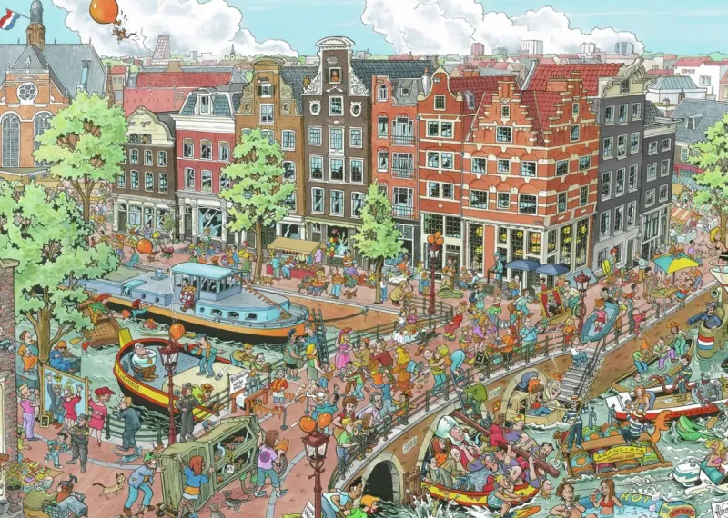 Ravensburger : Cities of the World - Amsterdam (1000)