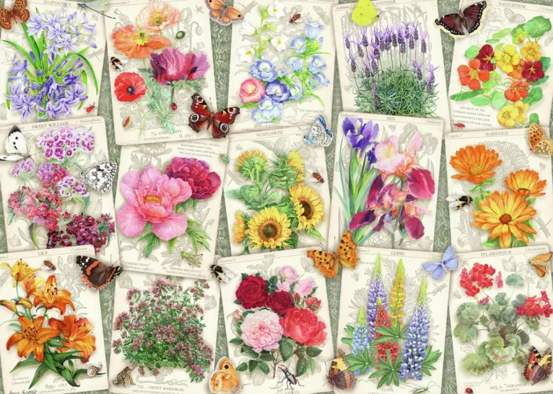 Ravensburger : Cottage Garden Favourites (1000)