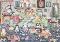 Ravensburger : Crazy Cats - Christmas Crackers (1000)