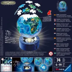 Ravensburger : 3D - Childrens Globe Nightlight, Earth by Night (74)