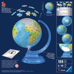Ravensburger : 3D - Childrens Globe Nightlight (188)
