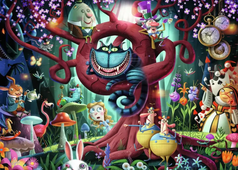 Ravensburger : Dean Macadam - Classic Tales, Most Everyone is Mad (1000)
