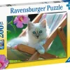 Ravensburger : Deckchair Kitty (200)