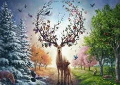 Ravensburger : Deer at Day and Night (1000)