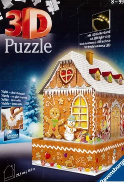 Ravensburger : 3D - Ginger Bread House - Night Edition (257)