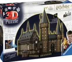 Ravensburger : 3D - Harry Potter, Hogwarts Castle - The Great Hall, Night Edition (643)